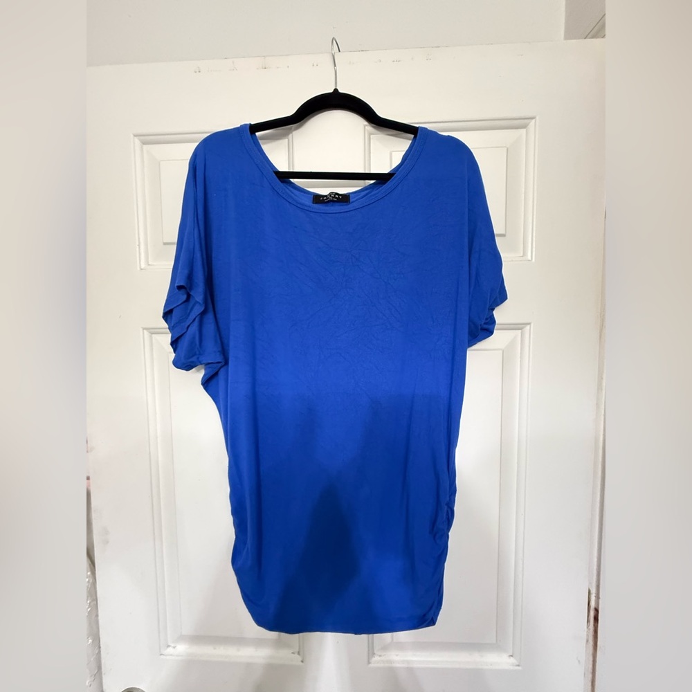 Johnny Women's Blue Short Sleeve Tee